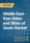 Middle East - Raw Hides and Skins of Goats - Market Analysis, Forecast, Size, Trends and Insights. Update: COVID-19 Impact - Product Thumbnail Image