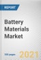 Battery Materials Market by Battery Type and Application: Opportunity Analysis and Industry Forecast, 2021-2030 - Product Thumbnail Image