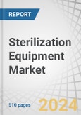 Sterilization Equipment Market by Product (Instruments, Accessories (Pouches, Lubricants)), Services (Off-site, On-site), Technology (Heat (Steam, Dry), Low- temperature (H2O2, EtO, CH2O), Radiation (E-beam, Gamma, X-Ray)) - Forecast to 2029- Product Image