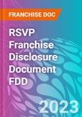 RSVP Franchise Disclosure Document FDD- Product Image