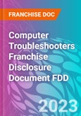 Computer Troubleshooters Franchise Disclosure Document FDD- Product Image