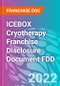 ICEBOX Cryotherapy Franchise Disclosure Document FDD - Product Thumbnail Image