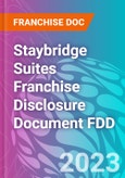 Staybridge Suites Franchise Disclosure Document FDD- Product Image