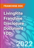 LivingRite Franchise Disclosure Document FDD- Product Image