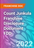 Count Junkula Franchise Disclosure Document FDD- Product Image