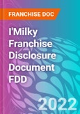 I'Milky Franchise Disclosure Document FDD- Product Image