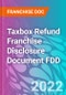 Taxbox Refund Franchise Disclosure Document FDD - Product Thumbnail Image