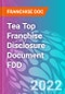 Tea Top Franchise Disclosure Document FDD - Product Thumbnail Image