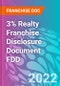 3% Realty Franchise Disclosure Document FDD - Product Thumbnail Image