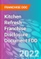 Kitchen Refresh Franchise Disclosure Document FDD - Product Thumbnail Image