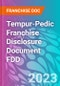 Tempur-Pedic Franchise Disclosure Document FDD - Product Thumbnail Image