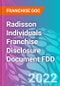 Radisson Individuals Franchise Disclosure Document FDD - Product Thumbnail Image