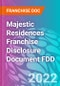 Majestic Residences Franchise Disclosure Document FDD - Product Thumbnail Image