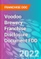 Voodoo Brewery Franchise Disclosure Document FDD - Product Thumbnail Image