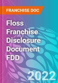 Floss Franchise Disclosure Document FDD- Product Image