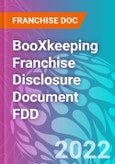 BooXkeeping Franchise Disclosure Document FDD- Product Image