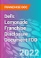 Del's Lemonade Franchise Disclosure Document FDD - Product Thumbnail Image