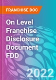 On Level Franchise Disclosure Document FDD- Product Image