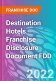 Destination Hotels Franchise Disclosure Document FDD- Product Image