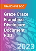 Graze Craze Franchise Disclosure Document FDD- Product Image