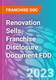 Renovation Sells Franchise Disclosure Document FDD- Product Image