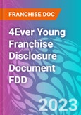 4Ever Young Franchise Disclosure Document FDD- Product Image