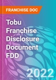 Tobu Franchise Disclosure Document FDD- Product Image