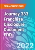 Journey 333 Franchise Disclosure Document FDD- Product Image