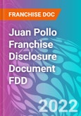 Juan Pollo Franchise Disclosure Document FDD- Product Image