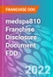 medspa810 Franchise Disclosure Document FDD - Product Thumbnail Image