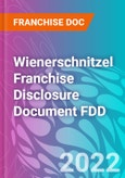 Wienerschnitzel Franchise Disclosure Document FDD- Product Image