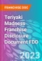 Teriyaki Madness Franchise Disclosure Document FDD - Product Thumbnail Image