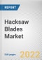 Hacksaw Blades Market By Consumer type, By Threads per inch, By Application: Global Opportunity Analysis and Industry Forecast, 2021-2031 - Product Thumbnail Image