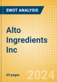 Alto Ingredients Inc (ALTO) - Financial and Strategic SWOT Analysis Review- Product Image