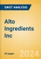 Alto Ingredients Inc (ALTO) - Financial and Strategic SWOT Analysis Review - Product Thumbnail Image