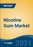 Nicotine Gum Market, By Product Type (2-mg nicotine, 4-mg nicotine, 6- mg nicotine, Others), By Application (Withdrawal Clinics, Medical Practice, Individual Smokers, Others), By Distribution Channel, By Region, Forecast & Opportunities, 2026- Product Image