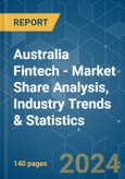 Australia Fintech - Market Share Analysis, Industry Trends & Statistics, Growth Forecasts 2020 - 2029- Product Image