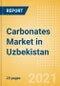 Carbonates (Soft Drinks) Market in Uzbekistan - Outlook to 2024; Market Size, Growth and Forecast Analytics - Product Thumbnail Image
