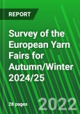 Survey of the European Yarn Fairs for Autumn/Winter 2024/25- Product Image