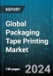 Global Packaging Tape Printing Market by Product (Acrylic Carton Sealing Tape, Hot Melt Carton Sealing Tape, Natural Rubber Carton Sealing Tape), Material (Polypropylene, Polyvinyl Chloride), Mechanism, Printing Ink, Application - Forecast 2024-2030 - Product Thumbnail Image