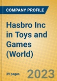 Hasbro Inc in Toys and Games (World)- Product Image
