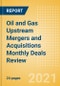 Oil and Gas Upstream Mergers and Acquisitions (M&A) Monthly Deals Review - October-2021 - Product Thumbnail Image