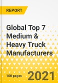 Global Top 7 Medium & Heavy Truck Manufacturers - 2022 - Strategic Factor Analysis Summary (SFAS) Framework Analysis - Daimler, Volvo, MAN, Scania, PACCAR, Navistar, Iveco- Product Image
