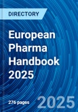 European Pharma Handbook 2025- Product Image