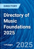 Directory of Music Foundations 2025- Product Image