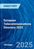 European Telecommunications Directory 2025- Product Image