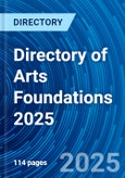 Directory of Arts Foundations 2025- Product Image