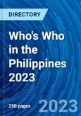 Who's Who in the Philippines 2023- Product Image