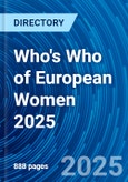 Who's Who of European Women 2025- Product Image