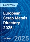 European Scrap Metals Directory 2025- Product Image